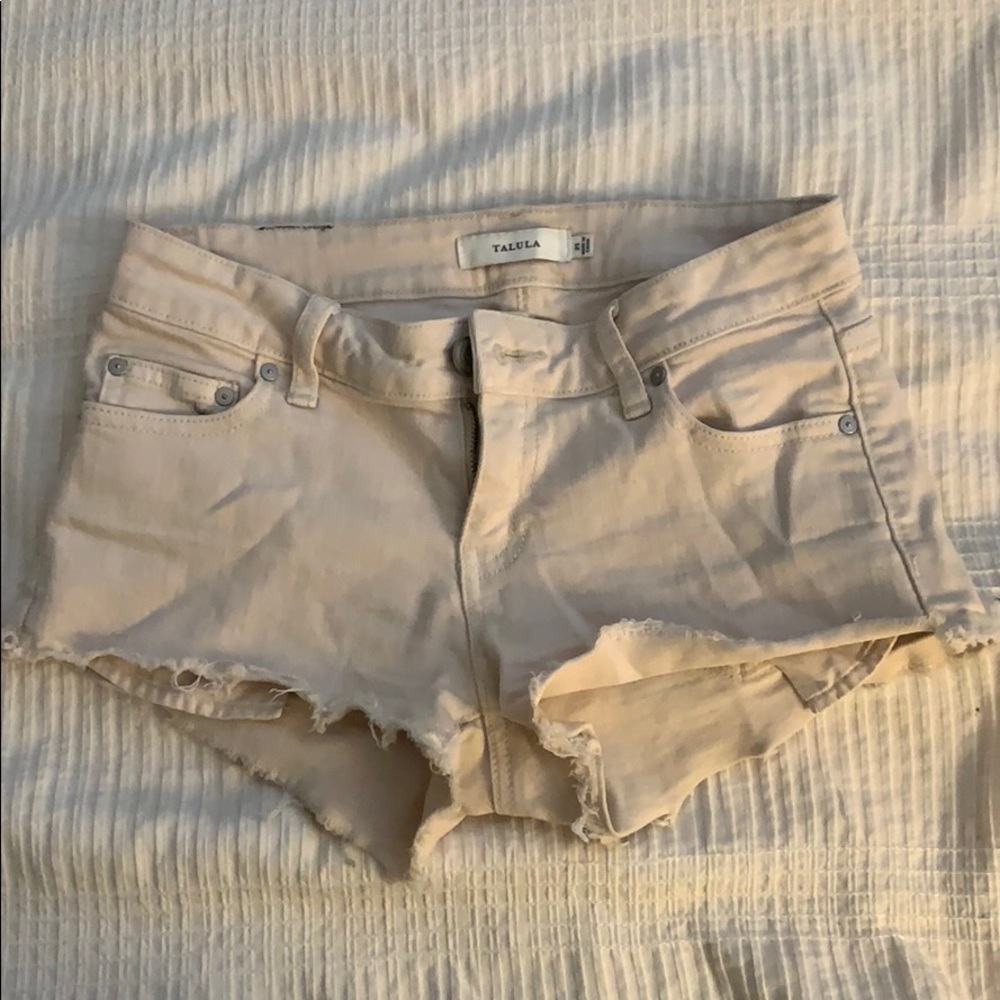 Tan Aritzia Shorts